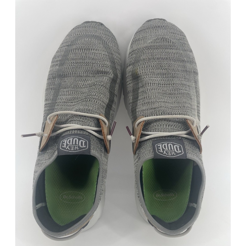 Hey Dude Sirocco Men's Shoes - Grey Mix Medium - Size 13 - Picture 8 of 8